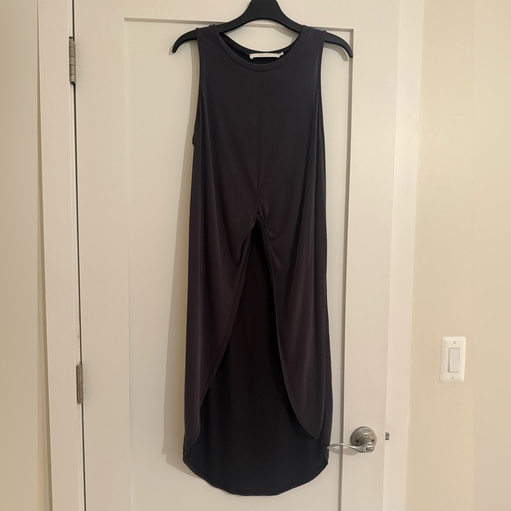 Dark Grey Hi-Lo Tunic by ASTR the Label